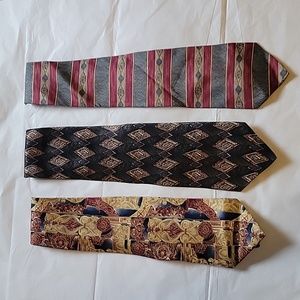 Croft & Barrow silk tie set
